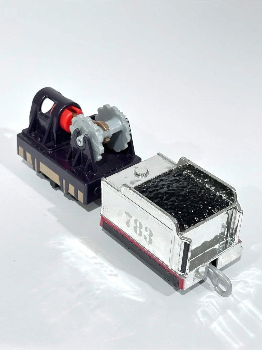 Thomas & Friends Motorized TrackMaster Merlin Train w/ Trnder & Gear Car
